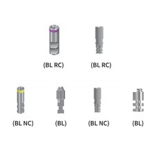 1PC 6 Sizes Dental Analog for Straumann, BL NC/RC Abutment Compatible