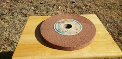 NOS USA MADE NORTON 38A24-J8V GRINDING WHEEL 12″ D × 1″ × 1-3/4″ Arbor 2070 RPM