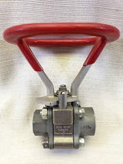 PARKER 1/2″ FNPT NPT Stainless Ball Valve 8F-SB8L-T-V-SS-S ~316 CF8M ~1000 psi~