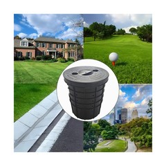 5 Gallon Perforated Sump Pump Basin with Lid (13x11x15 Inch) – Heavy Duty PP …