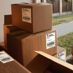Compatible with Brother DK-1241 Die-Cut Large Shipping Label, 4″ x 6″ (102 mm…