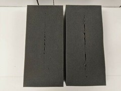 LOT OF 4 Soft Eggcrate Foam Acoustic Shipping Packing Block 8.25″ x 17.5″ x 3″