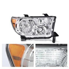 Front Headlight Pair Toyota Tundra 2007-2013 Sequoia 2008-2017 811100C051