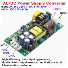 AC-DC Switching Power Supply Board Module AC110V 220V 230V to DC ±12V New
