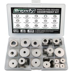 High Compatibility Flat Washers Set – 304 Stainless Steel