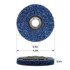 Pack 10 4.5″x7/8″ Easy Strip 4-1/2″ Discs Remove Paint Rust & Clean