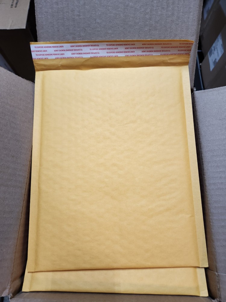 6.5″ x 10″ – SELF SEALING KRAFT BUBBLE MAILERS PADDED SHIPPING MANILA ENVELOPES