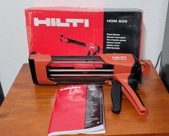 HILTI HDM 500 Manual Adhesive Epoxy Dispenser & Instruction Manual – NEW