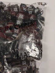 Hanger Garment Size Marker Tag XXL Sizer 100 Pieces Retail Store Size XXL