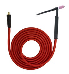 9 Series, 125 Amp, Air-Cooled TIG Torch, 1-Piece SÜA®Flex Cable – INLINE Gas