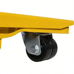 Fixed-Base Lightweight Hand Operated Lift Truck w/Straddle Legs 400lbs Capacity