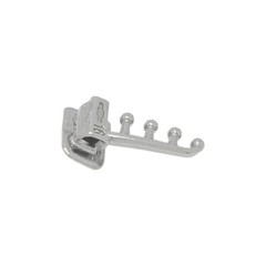 Dental Orthodonti Bondable Tube Molar Roth/MBT 022 AUX hole Multifunctional hook