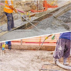 Lightweight 6.6ft Electric Concrete Vibrator – 13000VPM for Air Bubble Removal