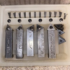 ACT Carbide Tip Indexable Threading Tool Bit Multiple Brands 17 Carbide Inserts