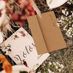 A7 Brown Kraft Envelopes Self Seal 100 Pack 120 GSM， Printable 5×7 Envelopes for