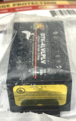 New Ditek DTK-4LVLPLV Surge Protector 4 Pair 30V 12-30 AWG Terminal Strip