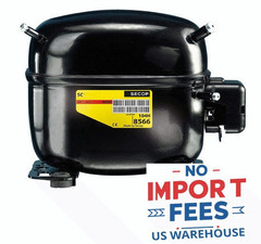 Secop SC18MLX.2 R404a Hermetic Refrigeration Compressor 10880 BTU HBP 240V 1HP