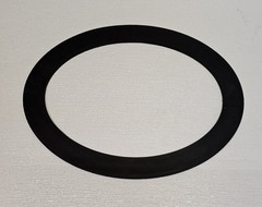 Elliptical Manway Gasket 9-1/2 X 13-1/4 X 1-1/2 IN Wide 1/4 IN Thick