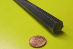 4140 Alloy Steel Hex Rod 5/8″ Hex x 5 Foot Length