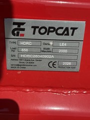 New – Top Cat 72” Inch HEAVY DUTY Skid Steer Brush Cutter w/ 3 Blades HDRC72
