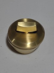 Arrow Deadbolt Less Core E-6104 Satin Brass