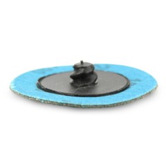 200 Pack – 2″ 60 Grit Zirconia+Grind Aid Quick Change Sanding Discs Type R Roloc
