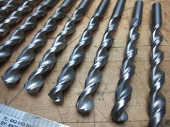 Guhring 2601 10.0 bright coat solid carbide parabolic jobber drill 10mm (@D21)