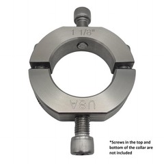 Coastal Shaft Collars – 1.125″ Bore Diameter – Mountable Clamping Two Piece S…