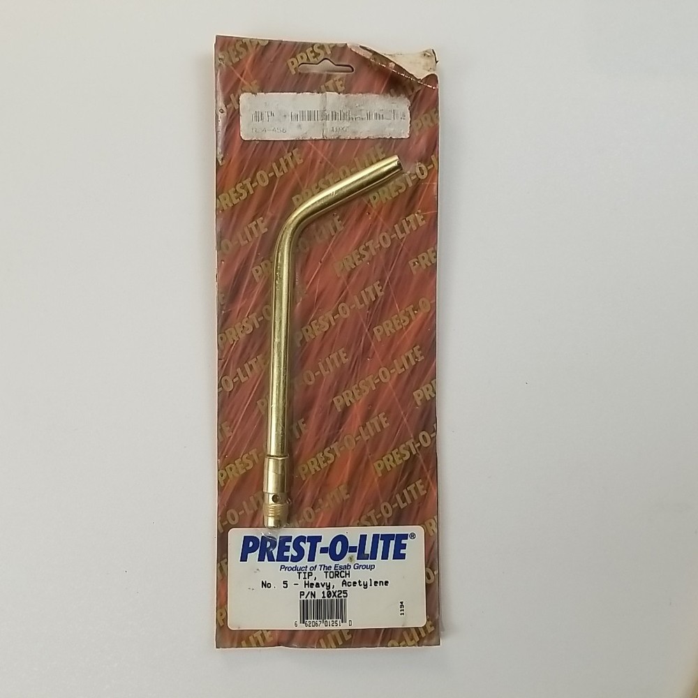 New Old Stock Welding Torch Prest O Lite Prestolite POL 5 Acetylene Tip 5 Steel