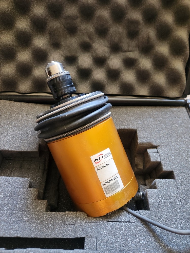 ATI Axially Compliant Robotic Finishing Tool Model 9150 ACT-390 End Effector