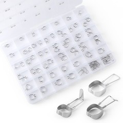 AZDENT Dental Orthodontic Kids Space Stainless steel Bands #23 -#42 with Wires