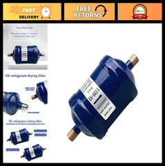 3/8″ Liquid Line Filter Drier for Heat Pump & AC, Compatible with R22 R134a R404