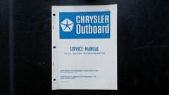 Chrysler Outboard 10 HP Sailor Service Manual OB 2280 1977 Illustrated