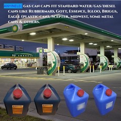 5 Gallon Gas Can Caps Replacement Fits 1/2/3/5 Gallon Gas Cans | Portable Gas…