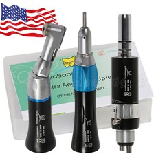 Dental low slow speed straight handpiece/ contra angle/air motor 4hole for NSK
