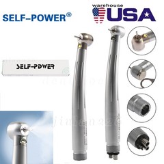 NSK Style Dental Fiber Optic LED E-generator high speed handpiece 4 HOLE/2HOLE