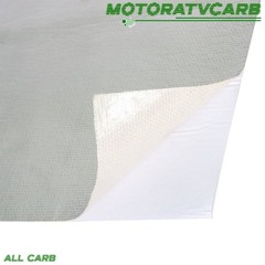ALL-CARB 24In × 12In × 0.04In Adhesive Backed Aluminized Heat Barrier