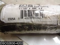 22135-4 All Star Performance 1-1/2″ X 4″ Round Dom Steel Tubing