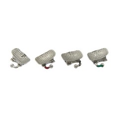 Dental Orthodontic 1st Molar Buccal Tubes Convertible Roth MBT 0.022 Bondable