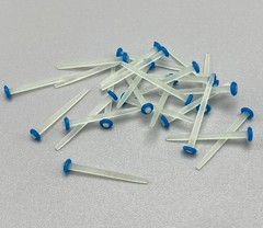 Dental Endo Quartz Fiber Post Straight Screw Thread Posts 1.0 1.2 1.4 1.6 1.8mm