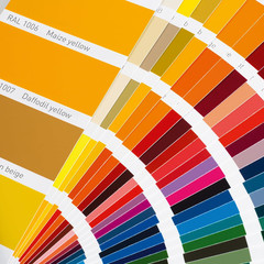 RAL K7 Color Chart, 216 Colors, Gloss, 5 Languages
