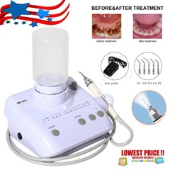 SKYSEA Dental Ultrasonic Piezo Scaler w/LED Handpiece 2 Bottles for EMS Cavitron