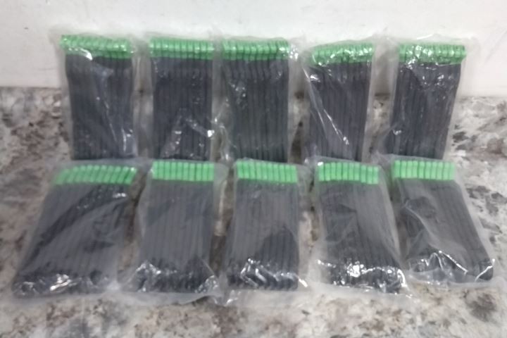 Klever ECO-4-65EX 100 Pk 7 In Overall L Black/Green Safety Cutter