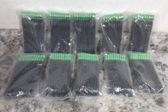 Klever ECO-4-65EX 100 Pk 7 In Overall L Black/Green Safety Cutter