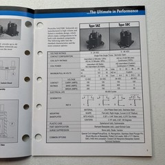Prestolite Electric Solenoid 6 To 48 VDC 100 To 200 Amps Sales Brochure Catalog