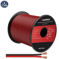 14AWG 100ft Electrical Wire Cable 2 Conductor Red Black Copper Clad Aluminum …