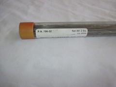 Zinc-Aluminum Soldering Rod for aluminum, 2 pounds