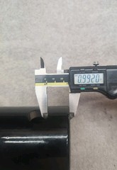 2-9/16″ Round to 2″ Round Auger Bit Post Hole Digger Adapter Conversion 7/8″ Pin
