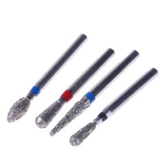AZDENT Dental Super Coarse Diamond Polishing Burs FG for High Speed Handpiece