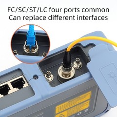 16-in-1 OTDR Optical Fiber Tester 1310/1550nm, 4.3′ Touch Screen & Event Map OLT